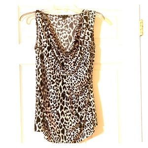Animal print, Sleeveless top
